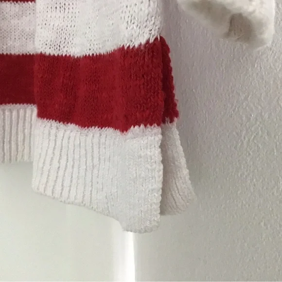 Talbots Patriotic Star and Stripe Linen Sweater - Picture 6 of 10